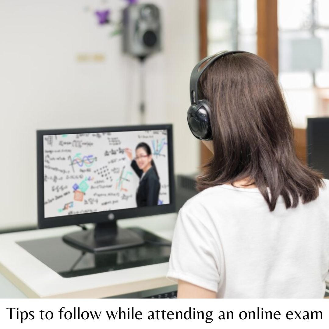 tips to follow while attending online exams